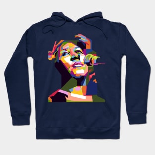 Abstract A.Franklink in WPAP Hoodie